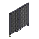 J1 -Single Panel Doors W / Header