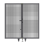 J2 - Single Panel Doors - No Frame or Header