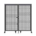 J3 - Single Panel Doors Robust Frame W/ Header