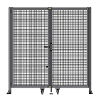 J4 - Single Panel Doors Robust Frame W/O Header