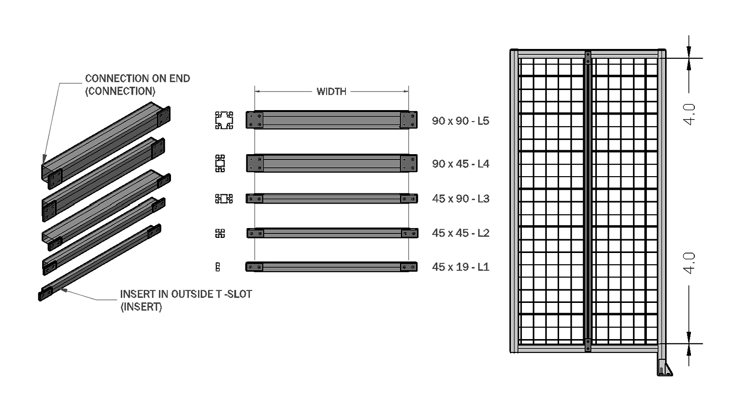 Type L - Modular Guarding Solutions
